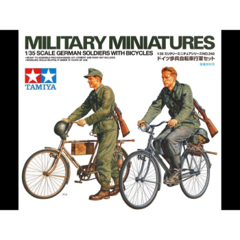 GERMAN SOLDIERS + BICYCLES
